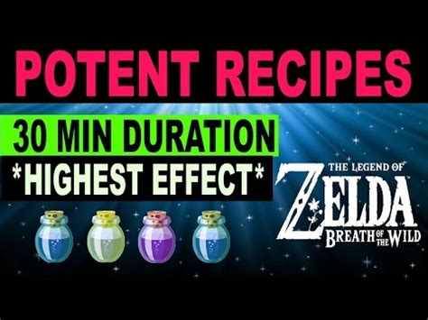 View all crafting recipes and elixirs. Heat Resistance Potion Recipe Breath Of The Wild | Sante Blog