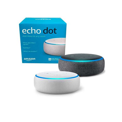 Parlante Inteligente - Alexa Echo Dot 3 - ISMART - DOMÓTICA