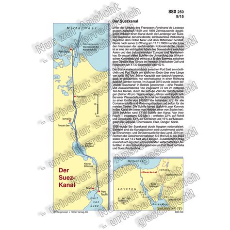 Nun startet die ägyptische regierung ein. Der Suezkanal | Übergreifende Darstellungen | Afrika | Welt | Zahlenbilder