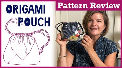 Origami Pouch Pattern Review Youtube