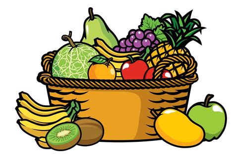 Cesta De Frutas Desenho