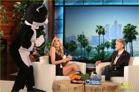 Heidi Klum Lifts Her Dress And Flashes Her Underwear On Ellen Photo
