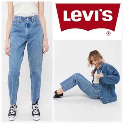 vintage levi s 550 jeans classic relaxed tapered fit mom jeans women s 16l ebay