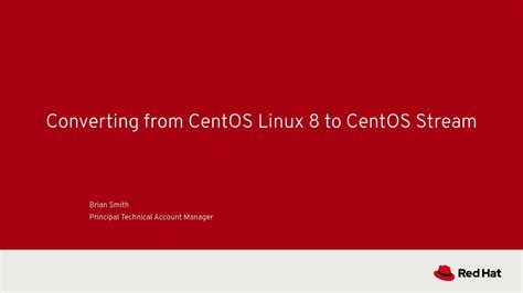 Converting From Centos Linux 8 To Centos Stream Youtube