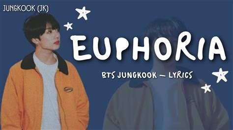 Euphoria Bts Jungkook Easy Lyrics Youtube