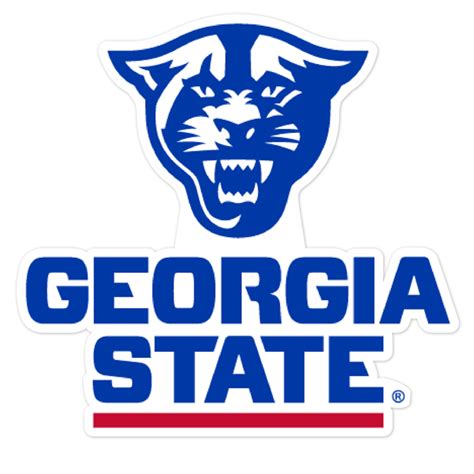 Georgia State Panthers Ncaa Logo Sticker