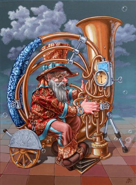 Tuba Painting By Victor Molev Artmajeur Music Painting Steampunk
