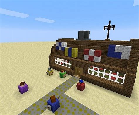 A bucket is a tool that can hold water , lava , milk , or bucket with fish which can either be consumed (milk only) or spilled to make a pool (water, lava, bucket with cod , bucket with tropical fish , bucket with pufferfish, and bucket with salmon only). Spongebob Bikini Bottem Minecraft Project