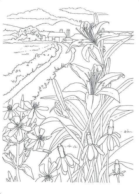 Creative haven country scenes coloring book (creative haven coloring books) (9780486494555): Country Scenes Coloring Pages at GetColorings.com | Free ...