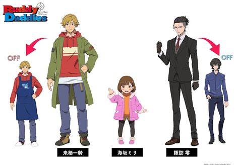 Buddy Daddies anime de assassinos lança primeiro trailer enredo e revela mais equipe All