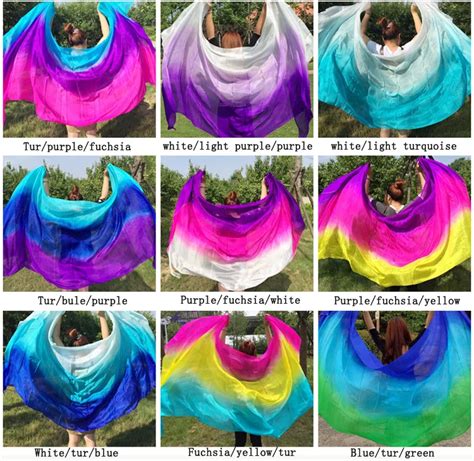 performance belly dance silk veil bellydance rainbow silk veil buy silk veil belly dance silk