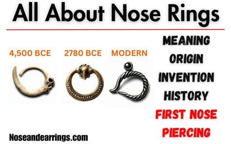 Nose Rings Meaning Origin Invention And History All About Nose Rings