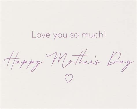 Love You So Much Mother S Day Greeting Card Papyrus