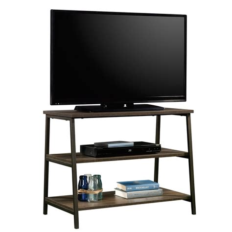 Sauder North Avenue Tv Stand For Tvs Up To 36 Smoked Oak Finish