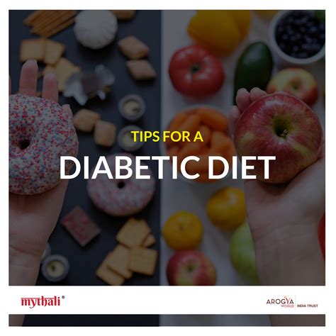 Tips For A Diabetic Diet Arogya World