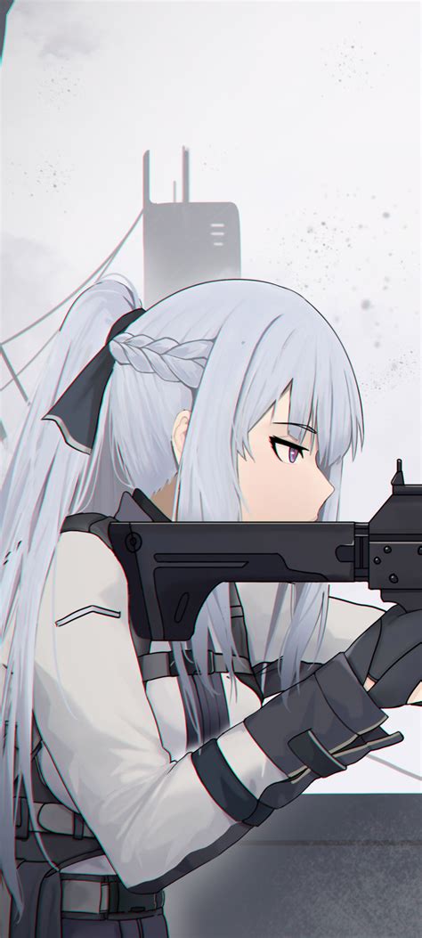 1080x2400 Resolution Sniper Anime Girl 4k Girls Frontline 1080x2400