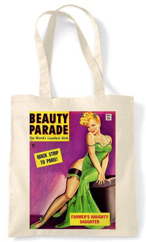 Beauty Parade Vintage Glamour Magazine Cover Art Print £799