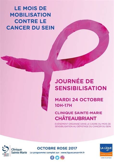 Octobre Rose Mardi 24 Octobre Soutenons La Lutte Contre Le Cancer Du