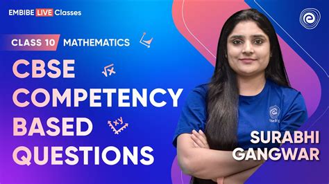 Cbse Competency Based Questions Class Mathematics Cbse Boards Surabhi Gangwar