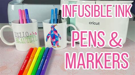 How To Use Cricut Infusible Ink Pens With Cricut Mug Press Tutorial