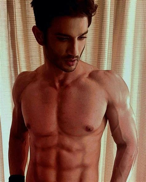 shirtless bollywood men sushant singh rajput and his fk me abs
