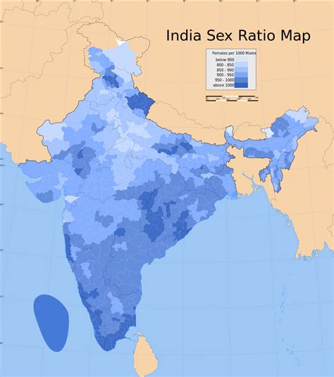 Sex Ratio In India Male Female Ratio In India Thy Maps Guide Hot Sex Picture