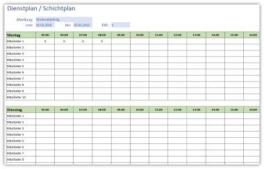 Dienstplan muster ausdrucken inspiration dienstplan muster praktische dienstplan excel vorlage kostenlos herunterladen timetex grundschul planer 20182019 a5 gebunden amazonde. Einfacher Dienstplan / Schichtplan | Alle-meine-Vorlagen.de
