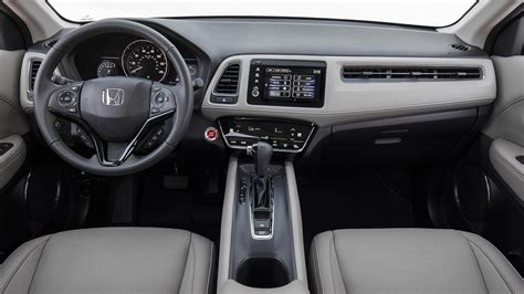 The instrument panel includes eco assist™ green ambient lighting. Honda Hrv 2019 Interior
