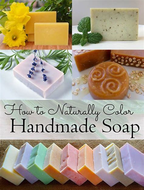 How To Naturally Color Handmade Soap Lovely Greens Soap Making Plant Based Beauty Soap