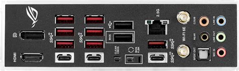 Asus Rog Strix X670e F Gaming Wifi Amd X670e Ryzen Socket Am5 Atx