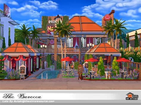 The Barocca House Nocc By Autaki At Tsr Sims 4 Updates