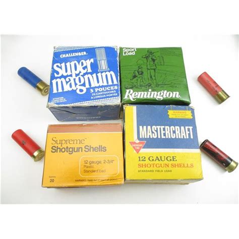 Assorted 12 Gauge Shotshells Lot Switzers Auction And Appraisal Service