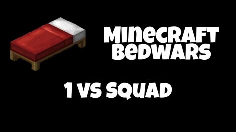 1 Vs Squad Blockdrop Minecraft Bed Wars Youtube