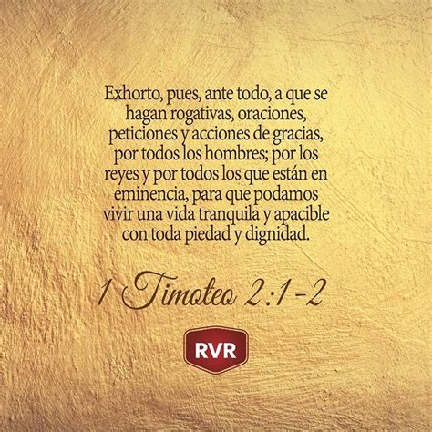 1 Timoteo 2 Versos Biblicos