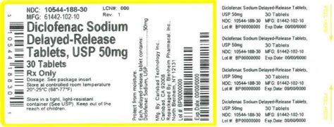 Diclofenac Sodium Delayed Release Blenheim Pharmacal Inc Fda