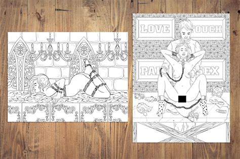 Erotic Coloring Book For Adults Sex Coloring Adult Coloring Etsy Canada