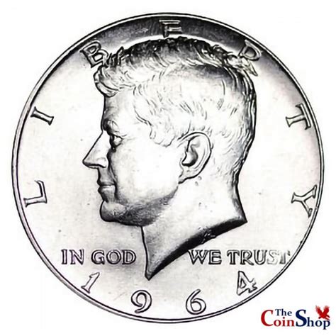 1964 D Kennedy Half Dollar 90 Silver Collectible Kennedy Half
