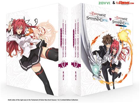 testament of sister new devil season 1 and 2 blu ray limited edition