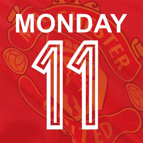 Monday 11s Manchester United Squad Number Quiz Squad Numbers