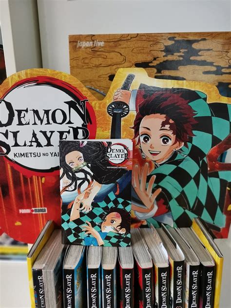 Panini vous offre des carnets Demon Slayer, 12 Octobre 2020 - Manga news