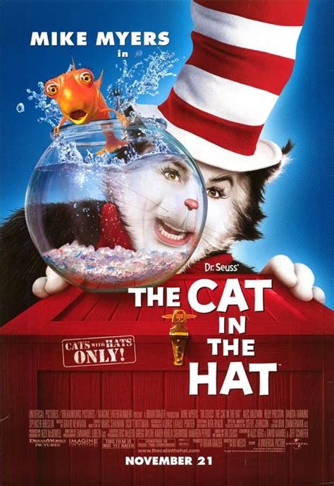 Cat In The Hat Movie Posters At Movie Poster Warehouse