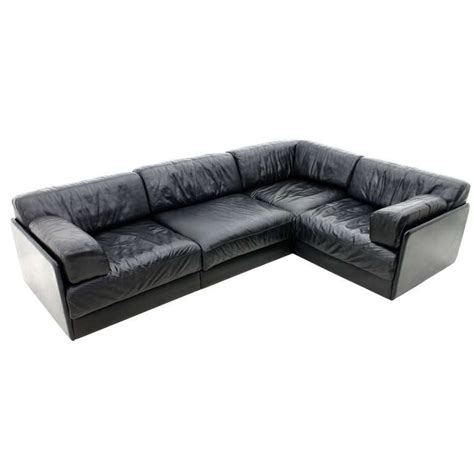 For a quality, stylish brown leather modular sofa set that will help you make the most of your living space, browse through the online selection of modular sofas at expand expand furniture has gray modular couches for sale that are the perfect neutral tones for your home, adding to your small space. Black Leather Modular Sofa by De Sede, Switzerland at 1stdibs