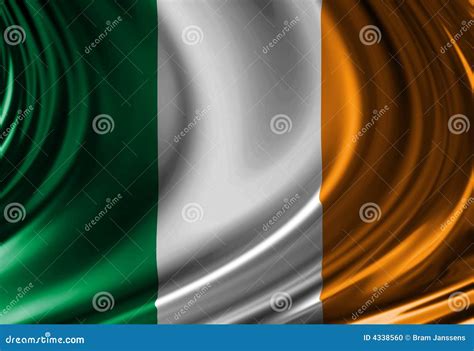 Irish Flag Stock Illustration Illustration Of Flag Moving 4338560