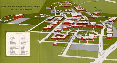Printable Nau Campus Map