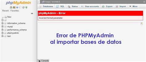 Error De Phpmyadmin Al Importar Bases De Datos Baulphp