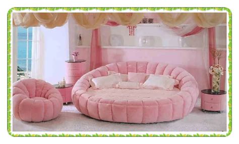Pink Round Bed Ph
