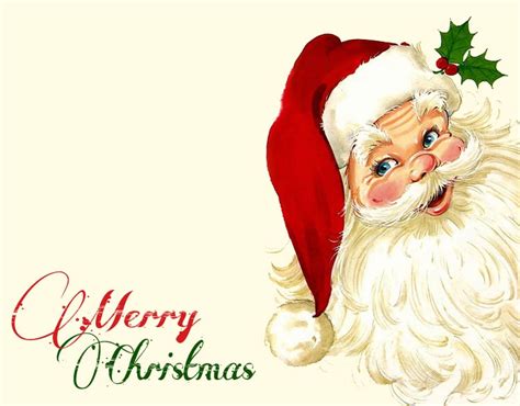 Santa Merry Christmas Email Backgrounds Id 1852