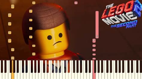Everythings Not Awesome The Lego Movie 2 The Second Part Piano