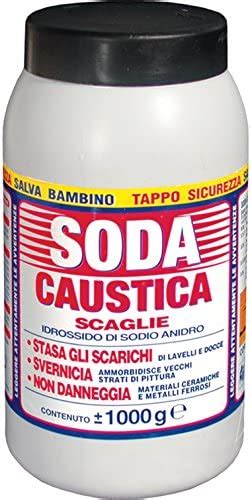 Detergente Soda Caustica A Scaglie Soda 1 Kg Idrossido Di Sodio 12