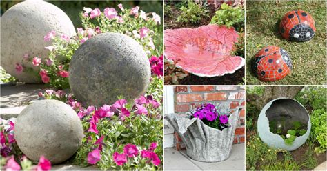 15 Near Genius DIY Concrete Ornaments That Add Beauty To ...